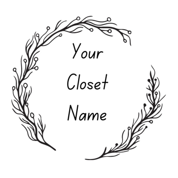 Custom closet stickers - 120 - Picture 1 of 1